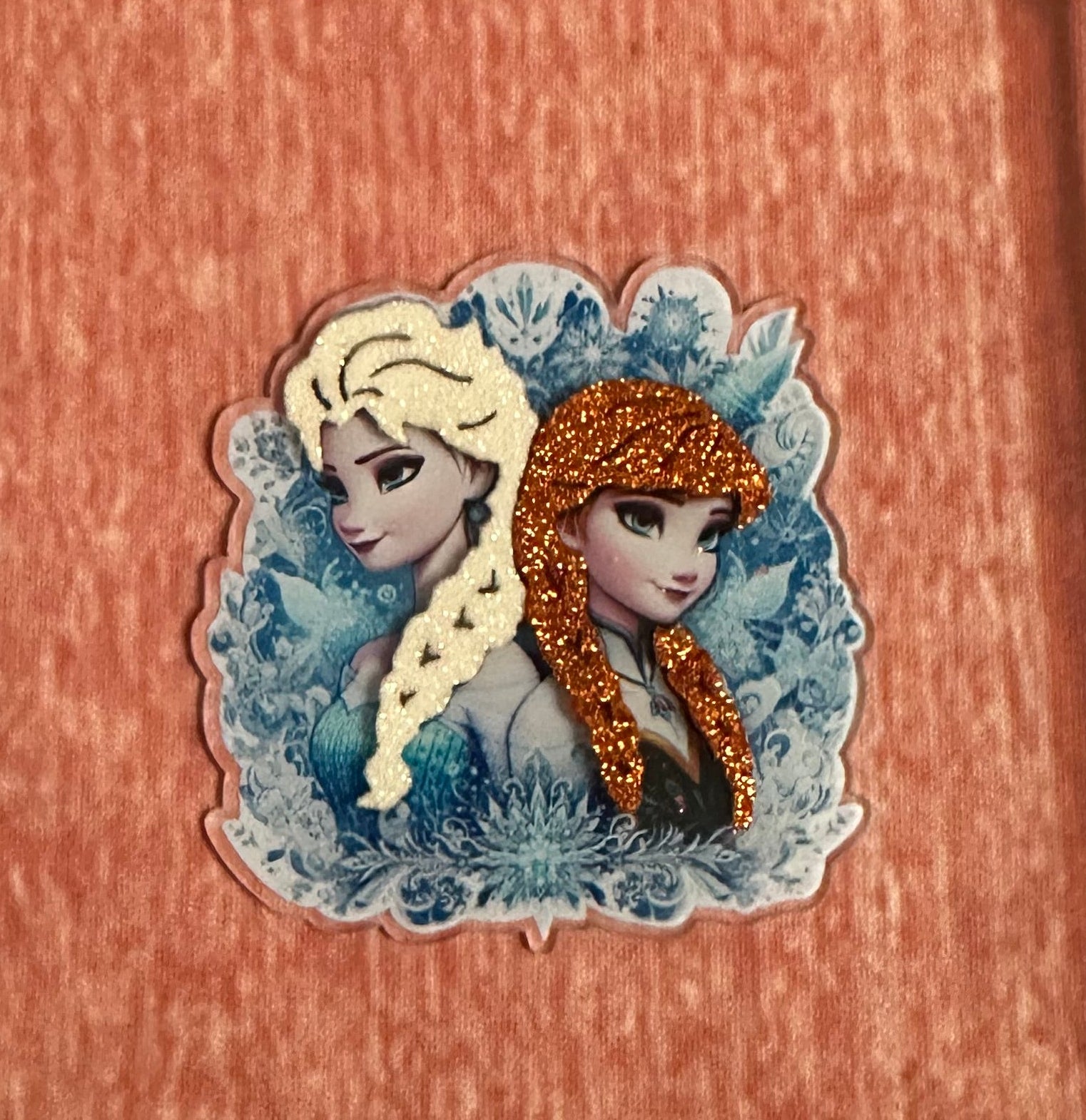 Velcro center frozen Elsa Anna