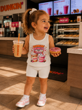 12/18 Dunkin short set