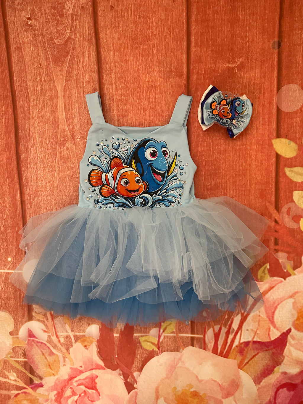 Finding Nemo tutu and bow set