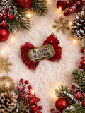 XL piggy bow polar express golden ticket