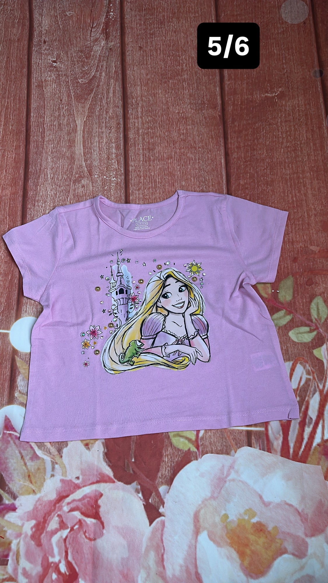 5/6 tangled Rupunzle t shirt