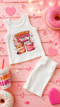 18/24 Dunkin shorts set