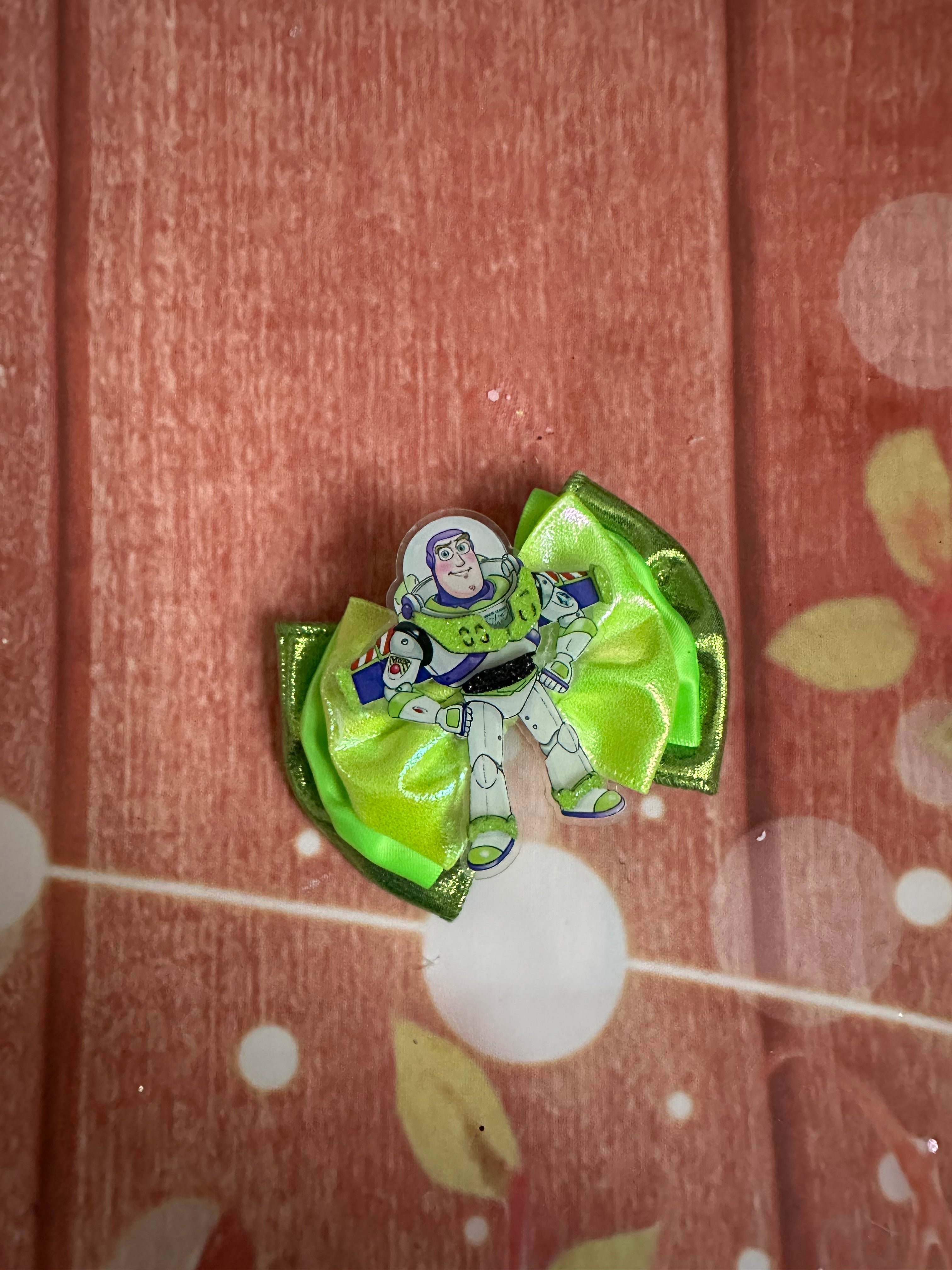 Toy Story buzz lightyear piggy bow