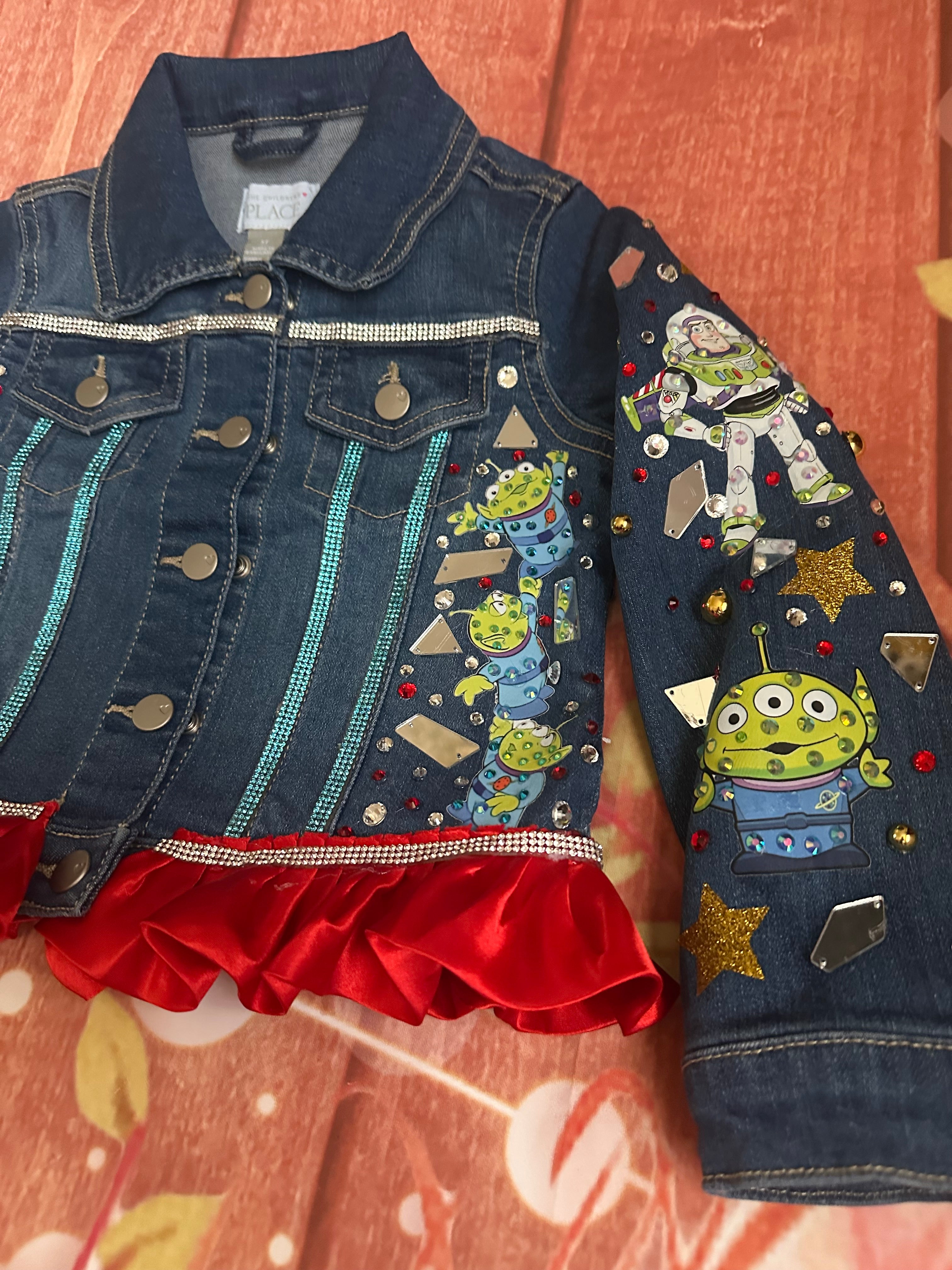 Custom denim jacket Toy Story