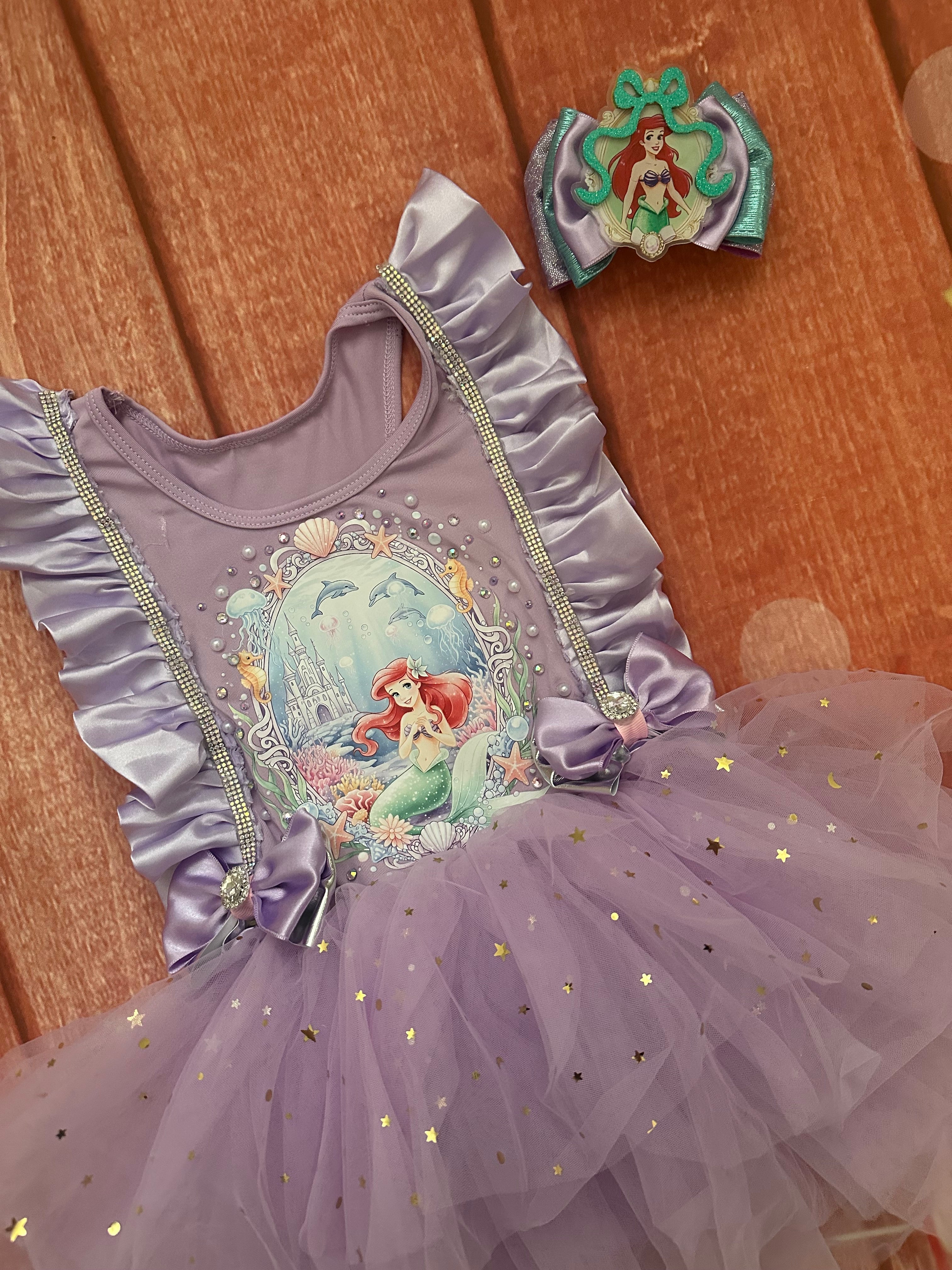 Little mermaid Ariel tutu