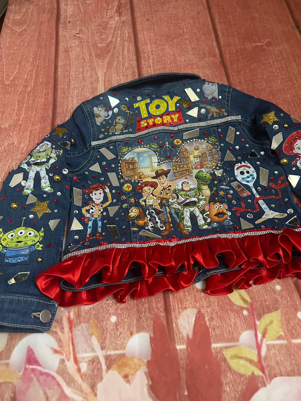 Custom denim jacket Toy Story