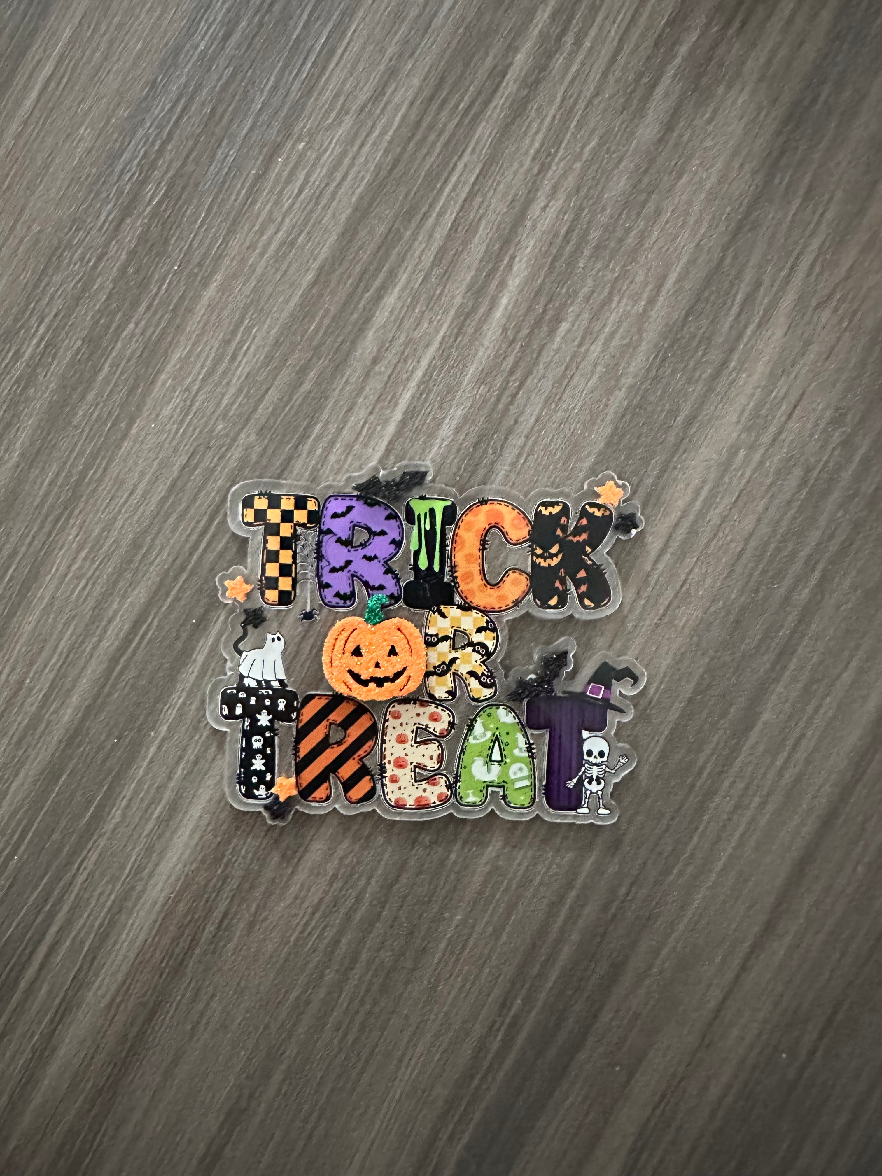 Velcro center Halloween