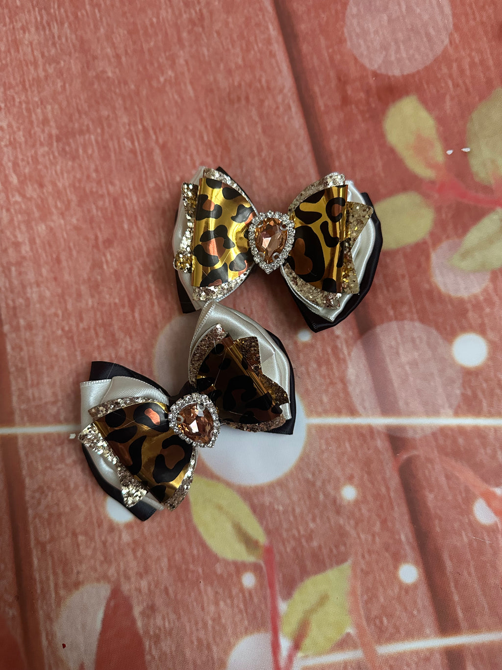 Leopard print piggy set