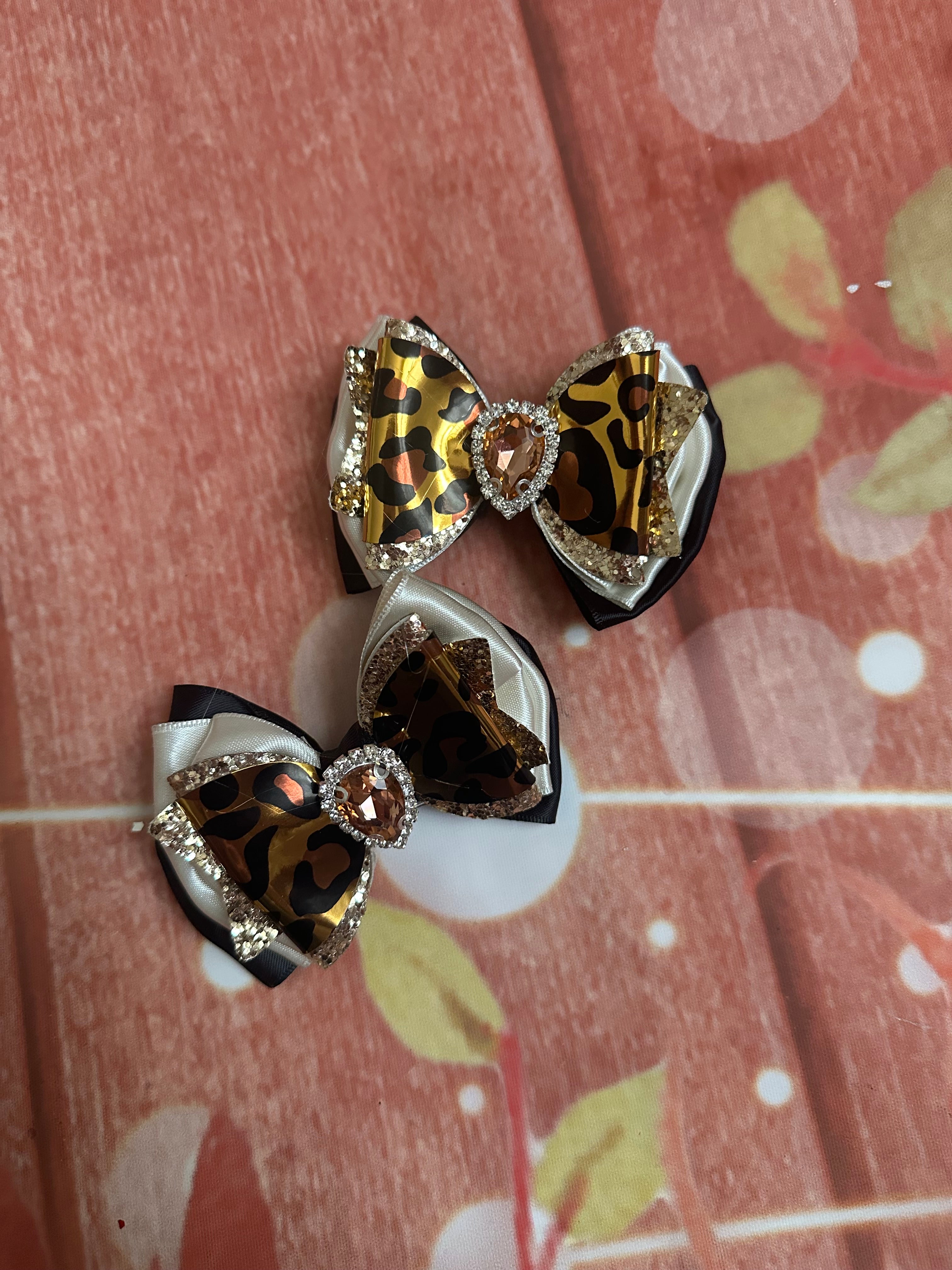 Leopard print piggy set