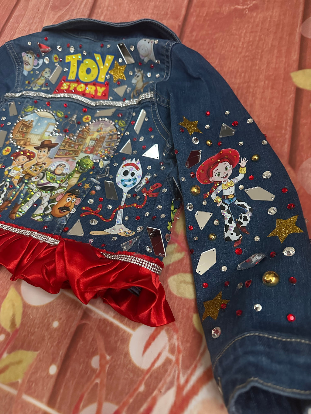 Custom denim jacket Toy Story