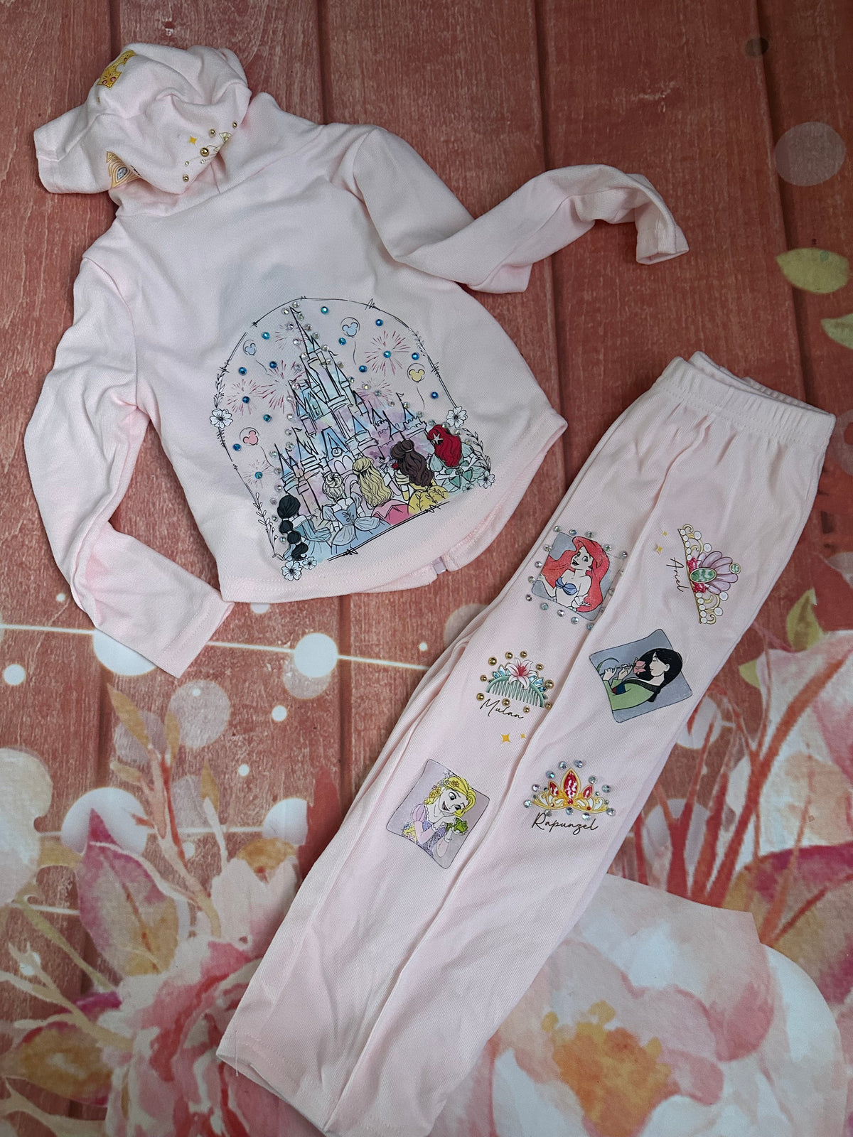 2/3 fleece soft zip up set