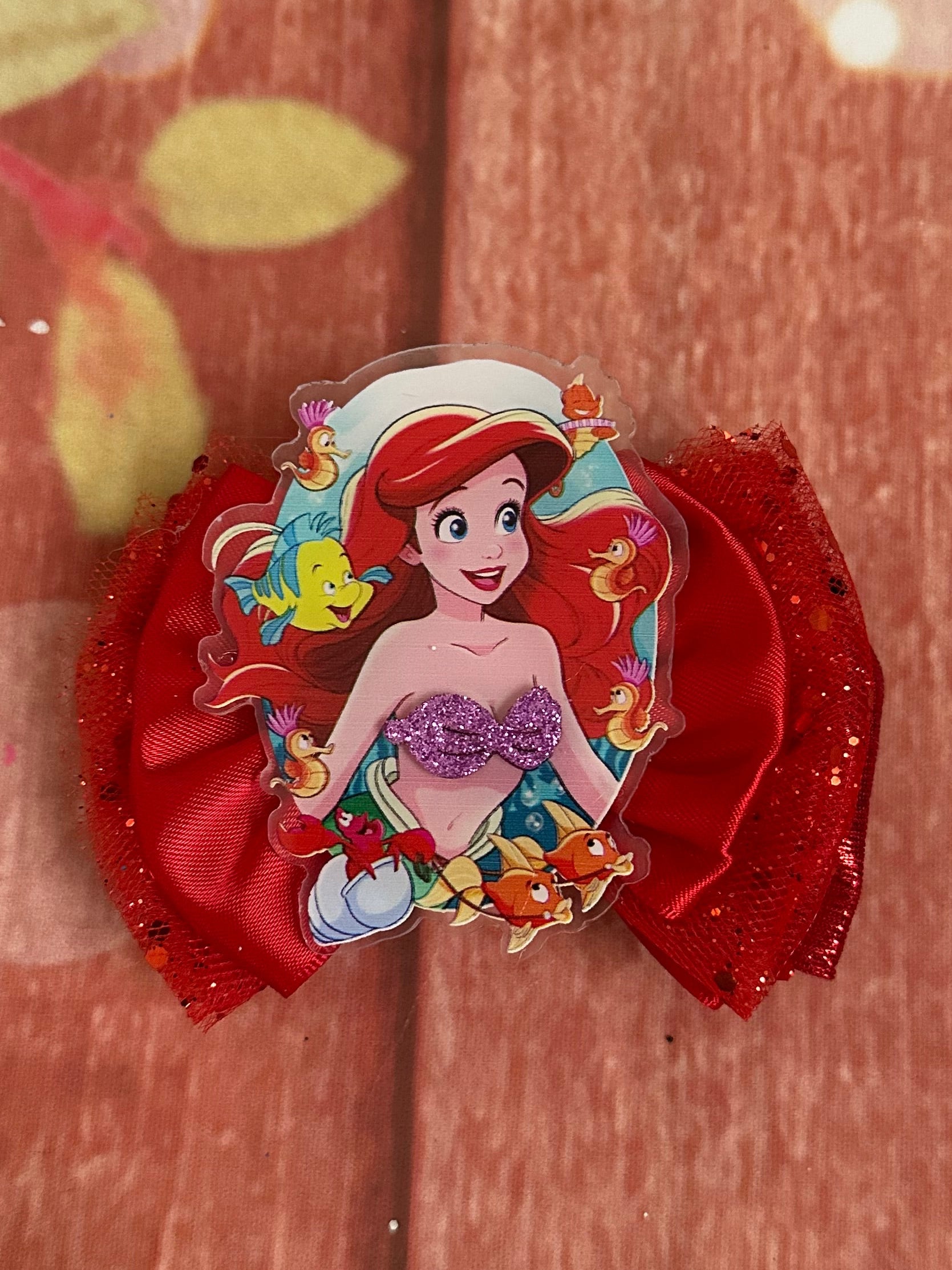 Ariel piggy bow