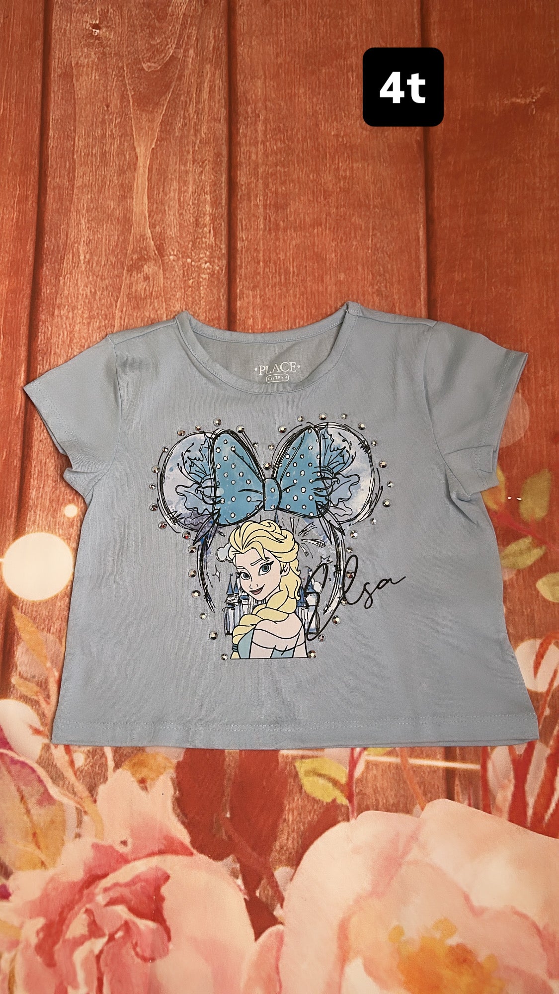 4y Elsa frozen t shirt