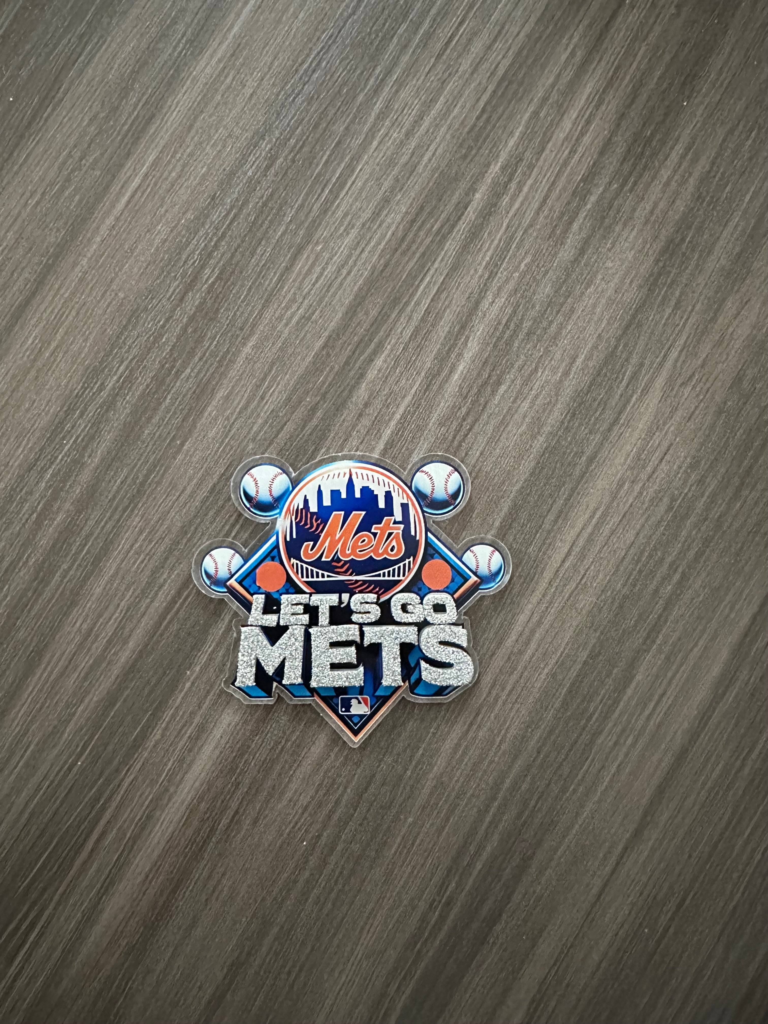 Velcro center baseball Mets