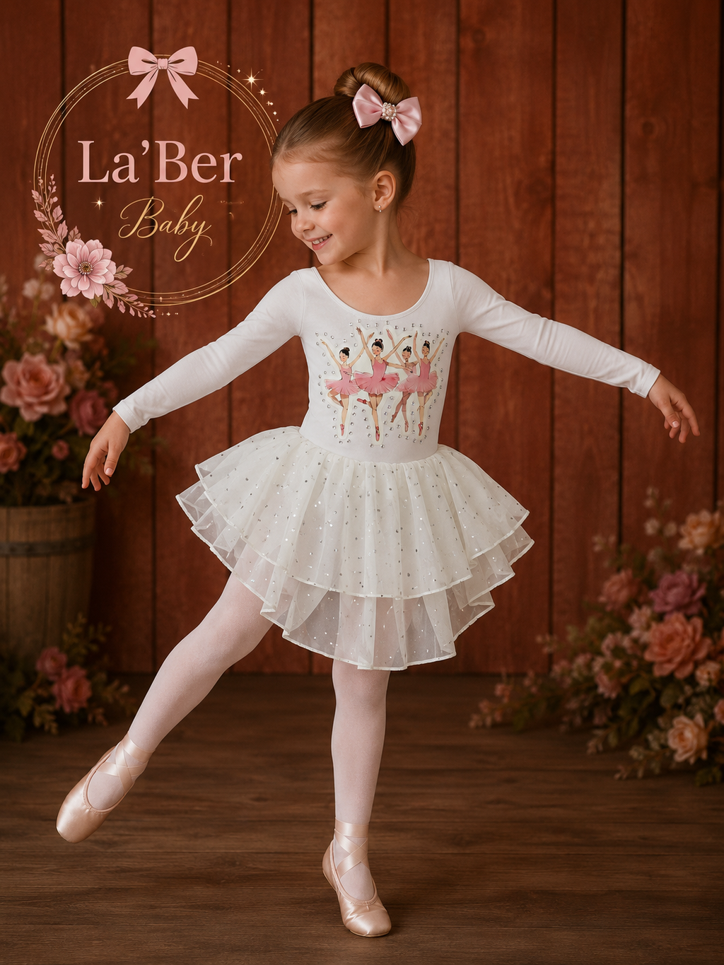 5y ballet leotard with tulle skirt