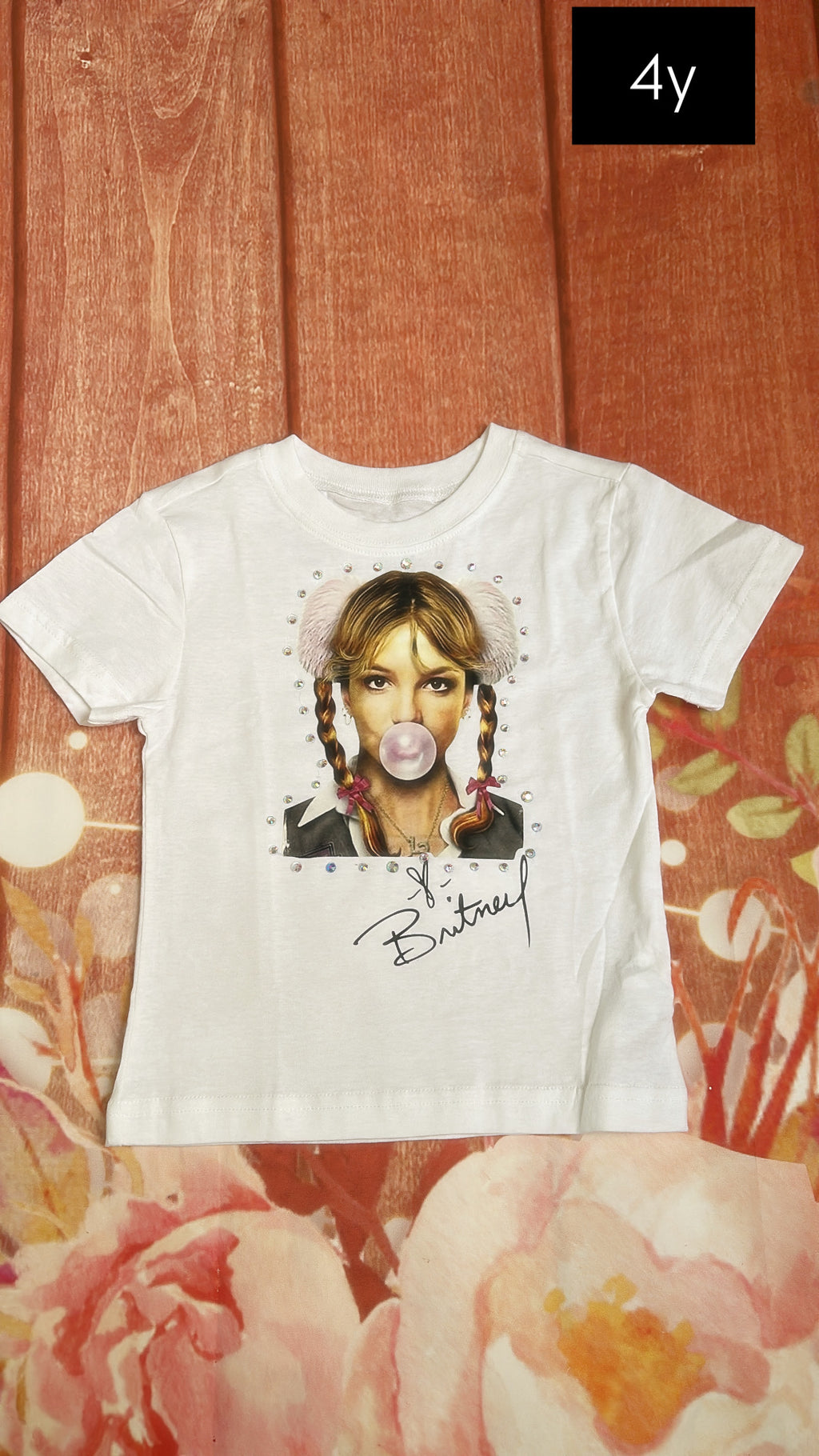 3/4 Britney Spears t shirt