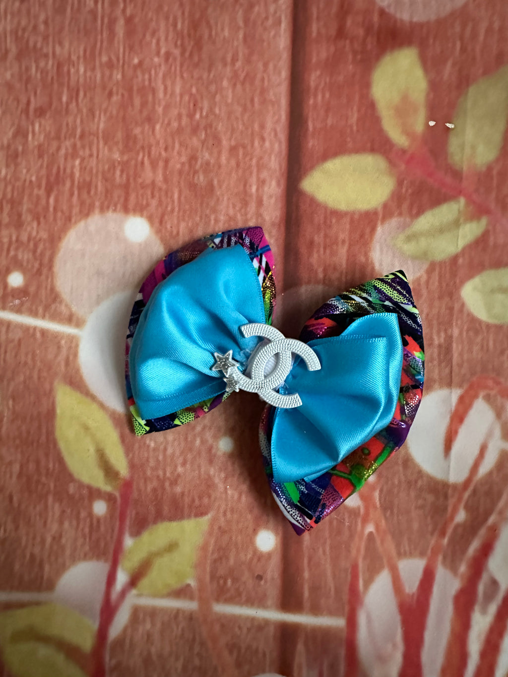 xl piggy hair bow