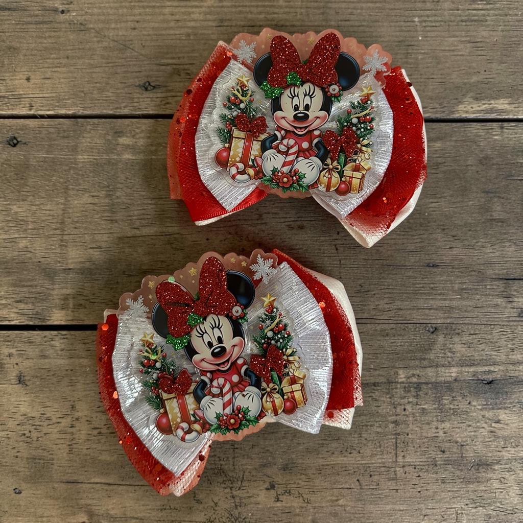 XL piggy size Disney Christmas Minnie Mouse