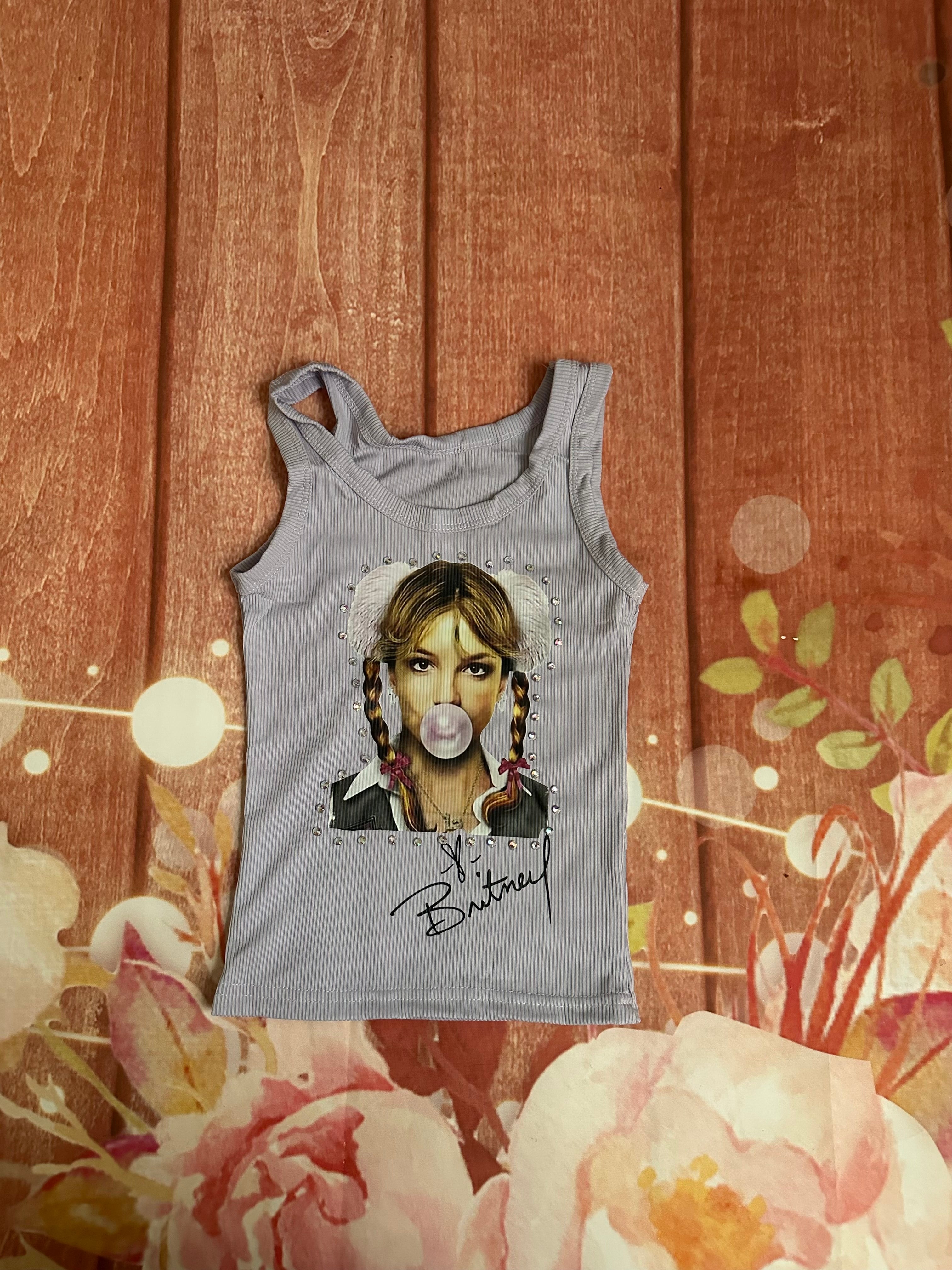 4y Britney Spears tank