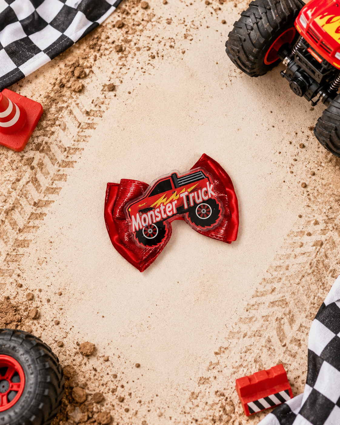 Monster truck piggy Clip