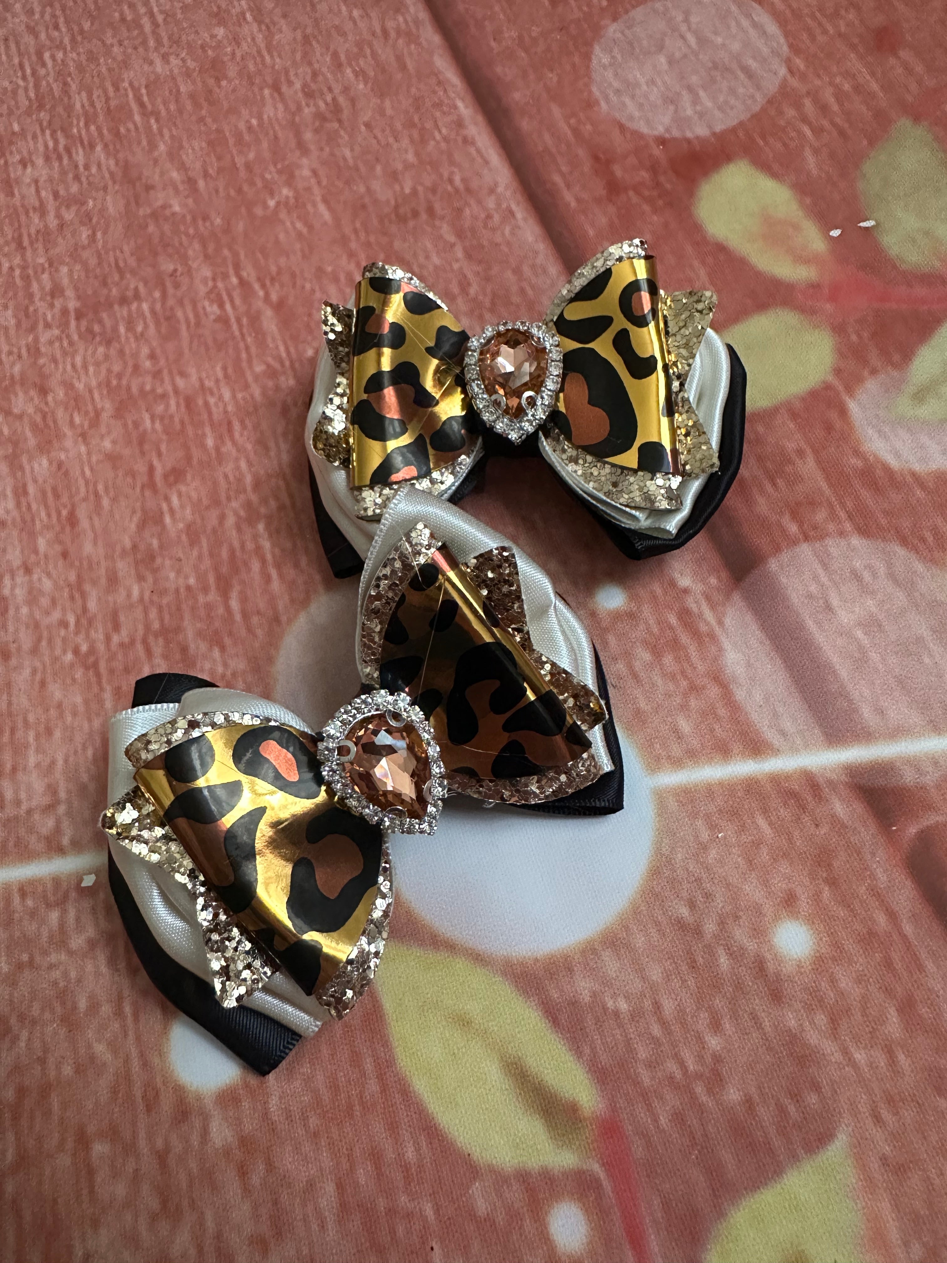 Leopard print piggy set