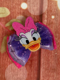 Daisy Duck piggy bow