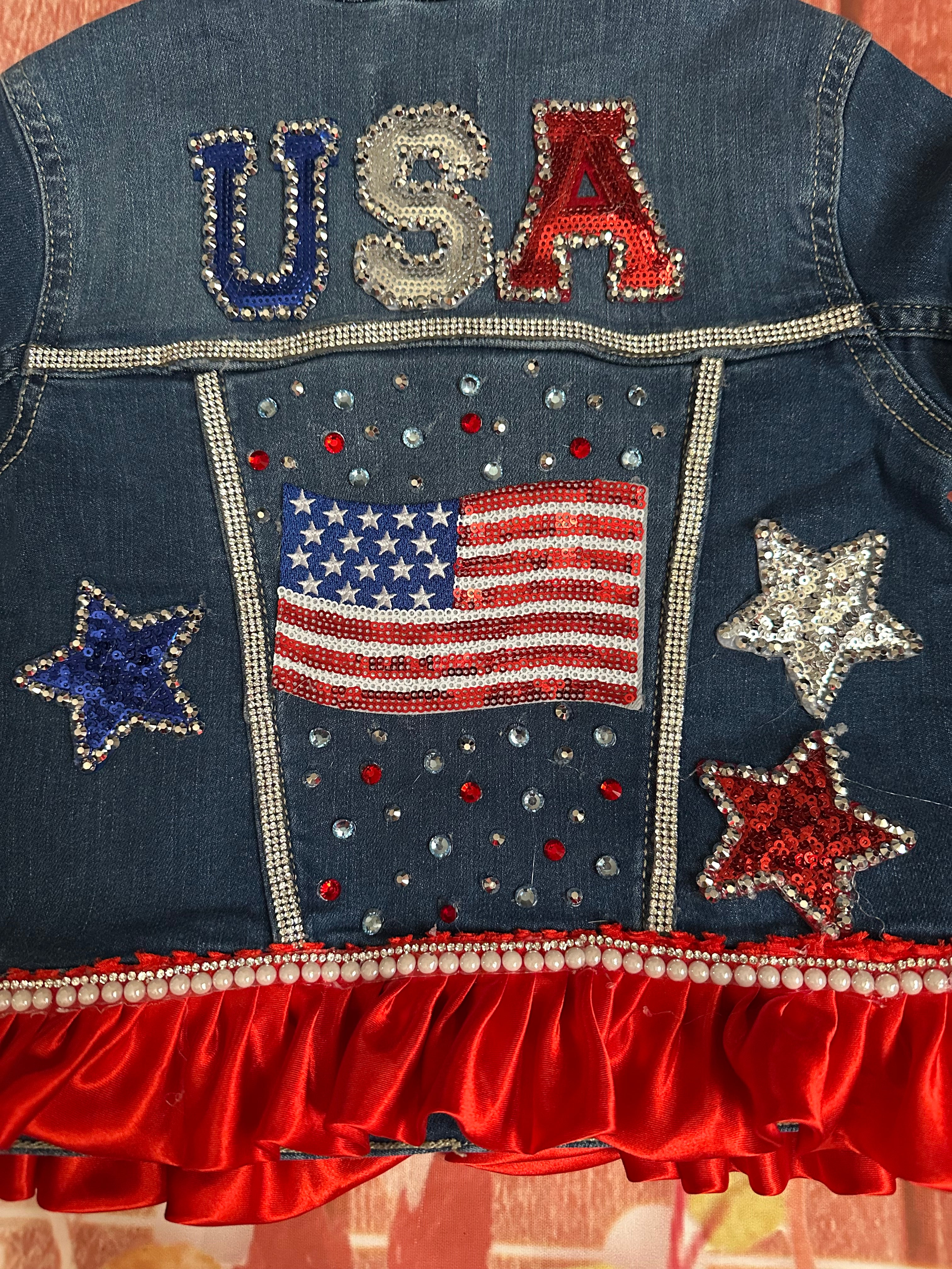 Pre order USA denim jacket