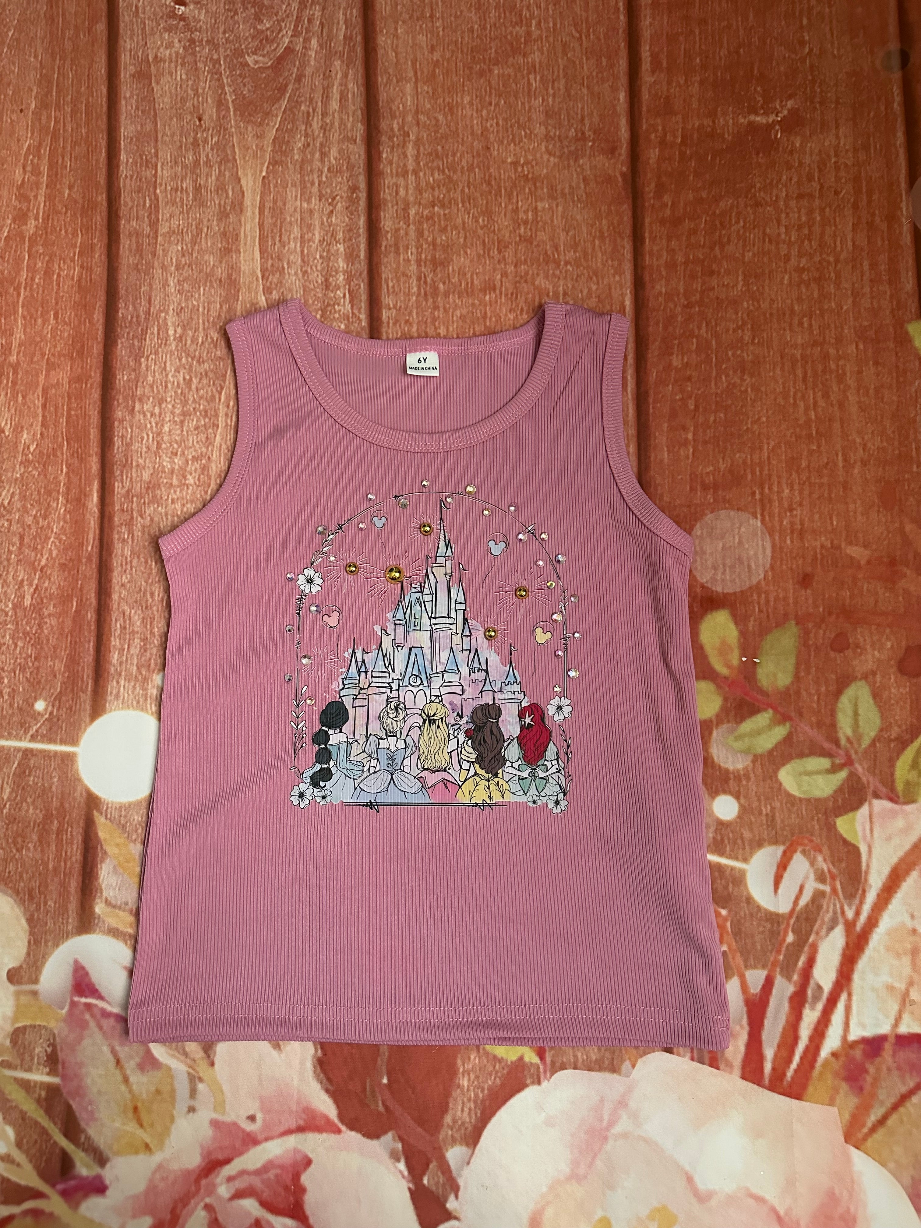 6y princess tank