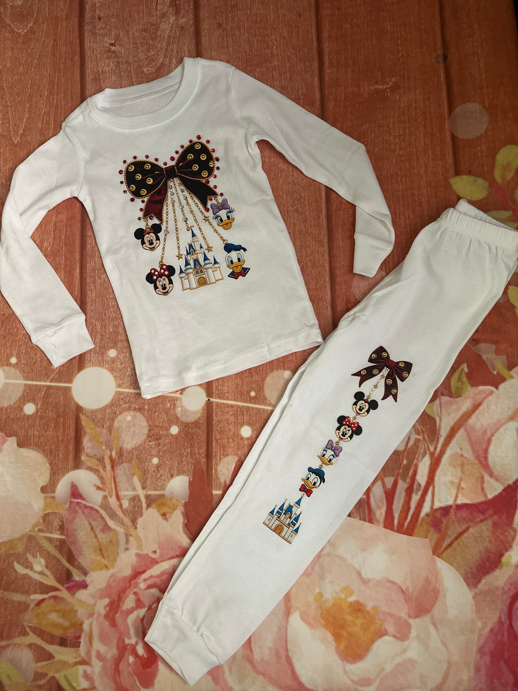 6y SNUG FIT lounge set Mickey and friends