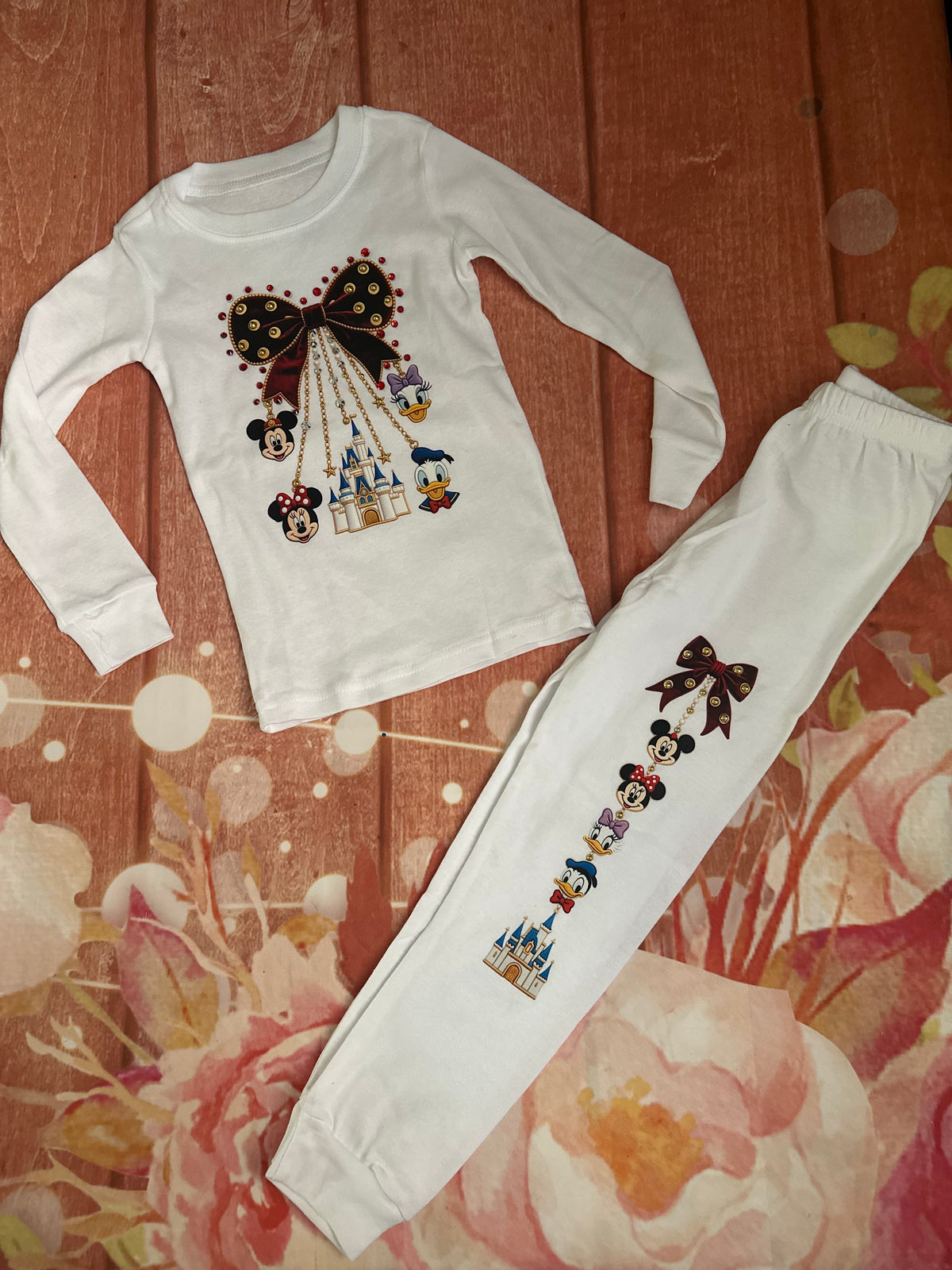 6y SNUG FIT lounge set Mickey and friends