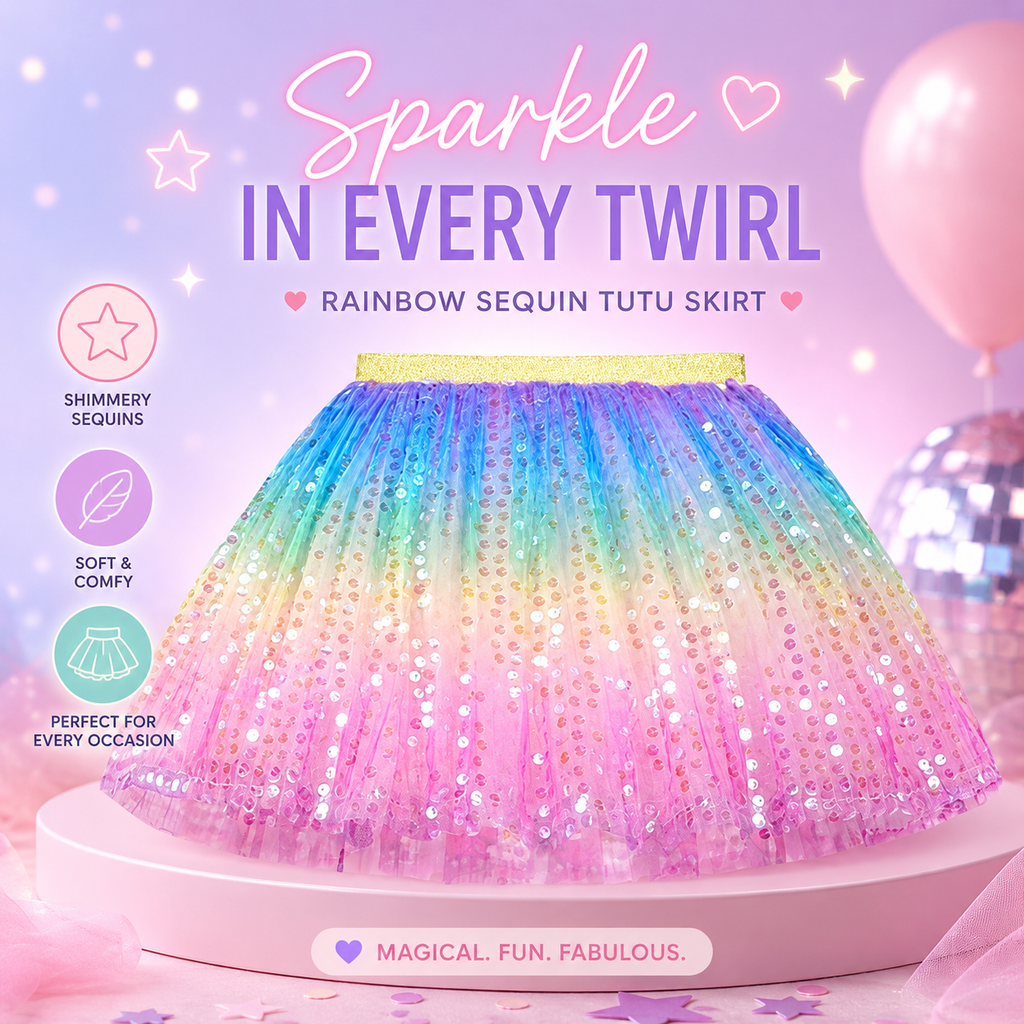 2/3y sequin tutu skirt