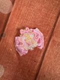 Aurora princess piggy bow