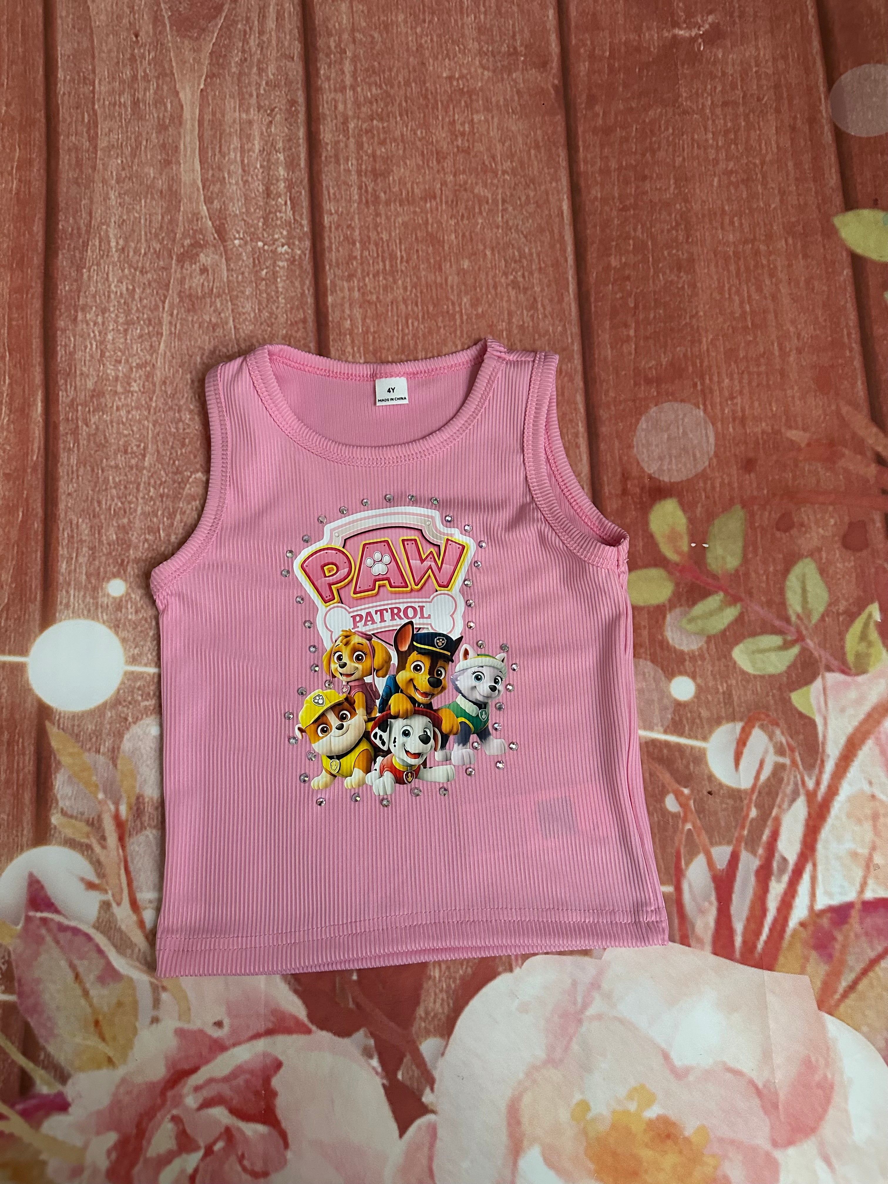 4y paw patrol tank