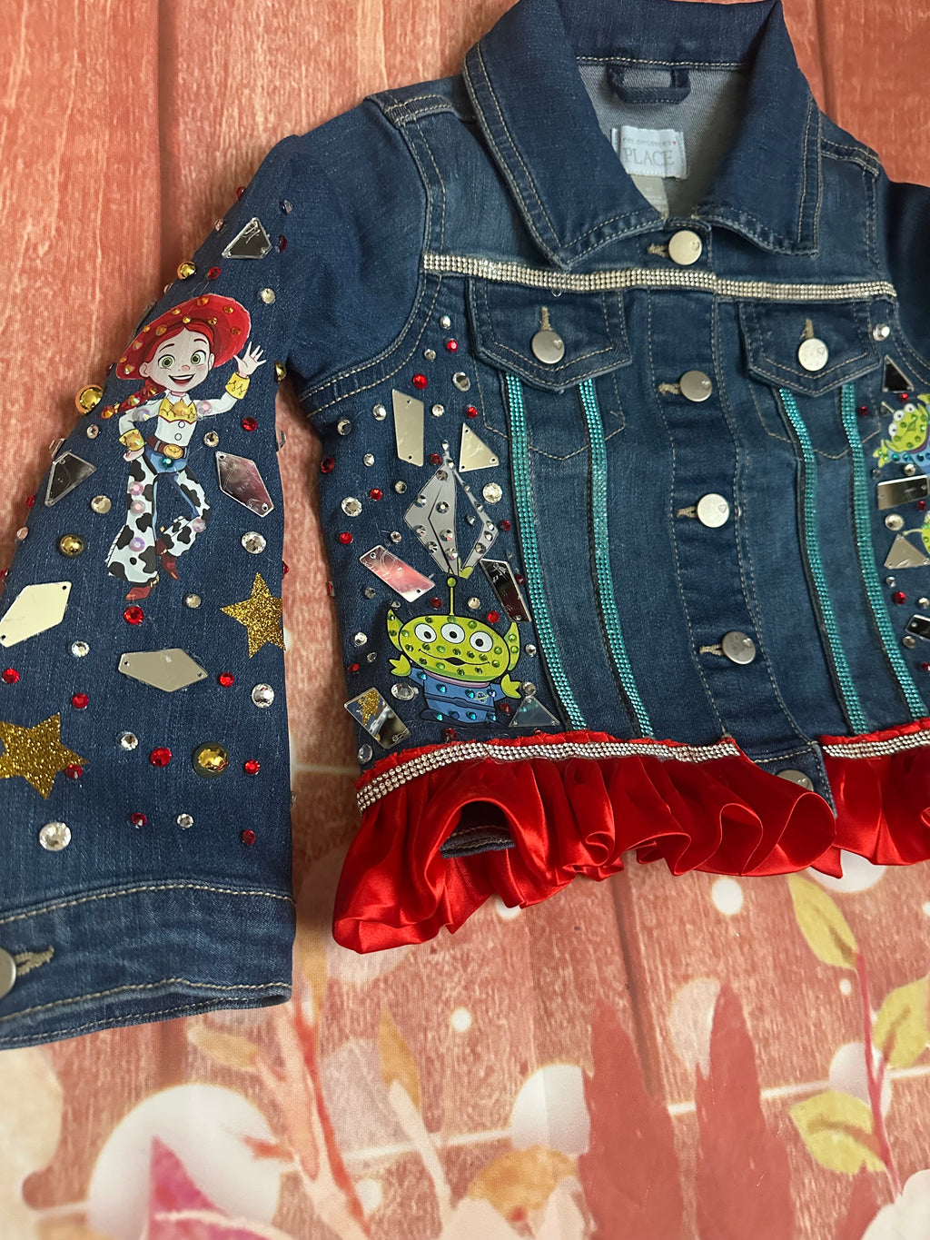 Custom denim jacket Toy Story
