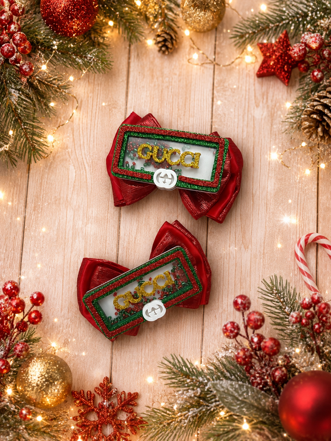 Inspired piggy bows