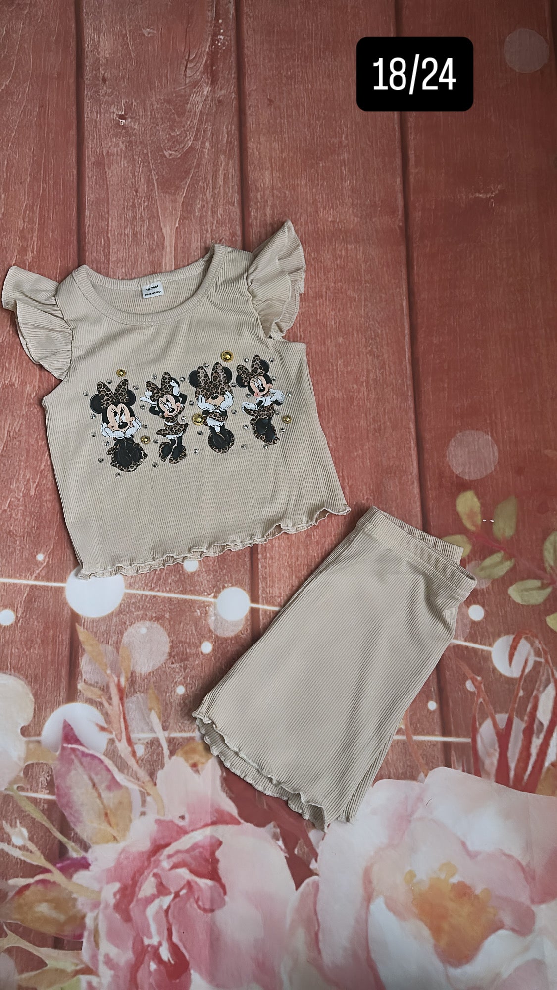 18/24 safari animal kingdom short set