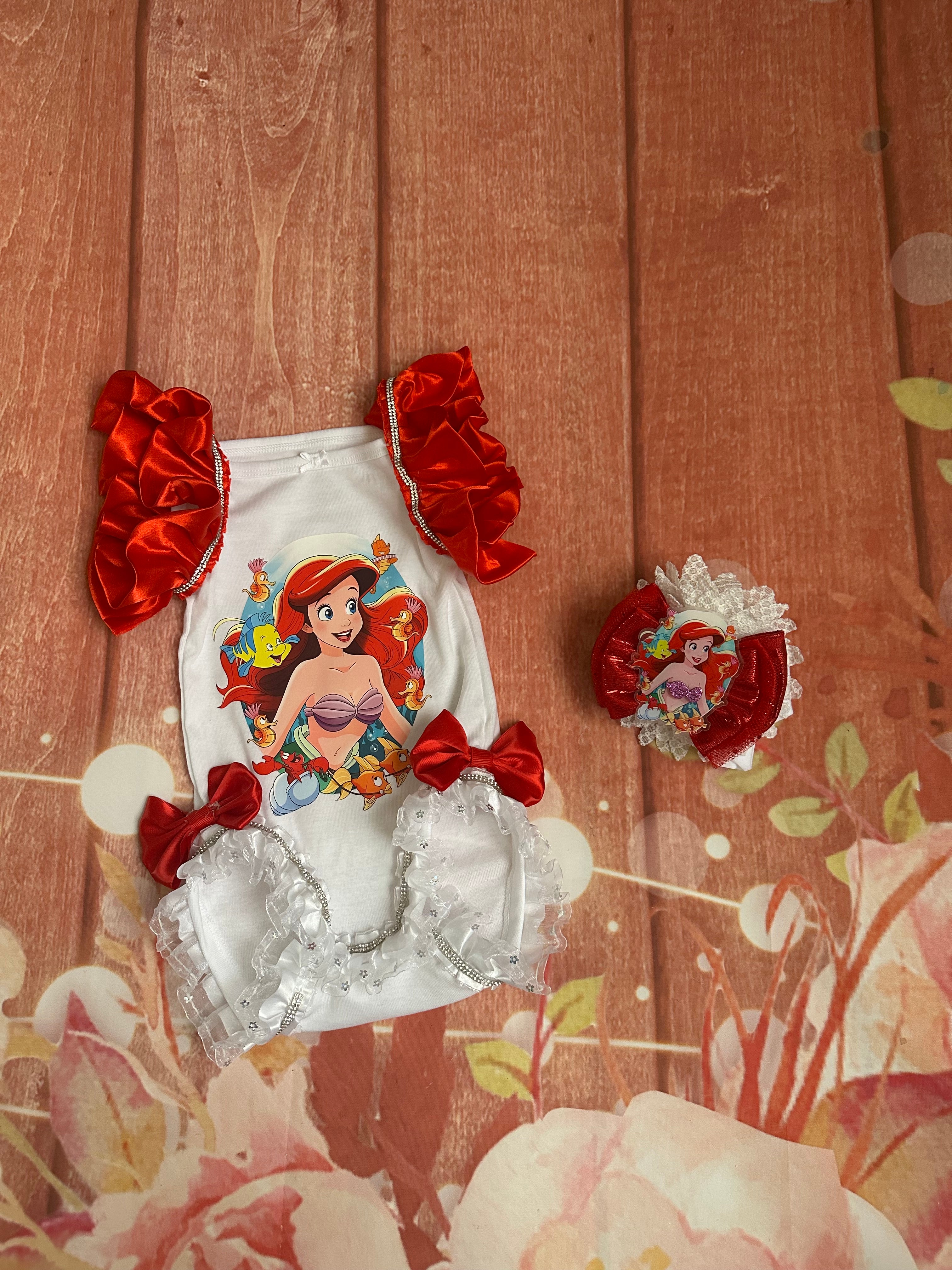 Ariel romper with bow