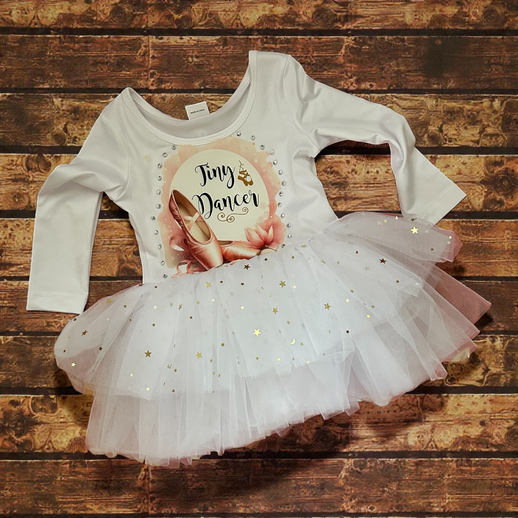 Long sleeve ballet tutu leotard