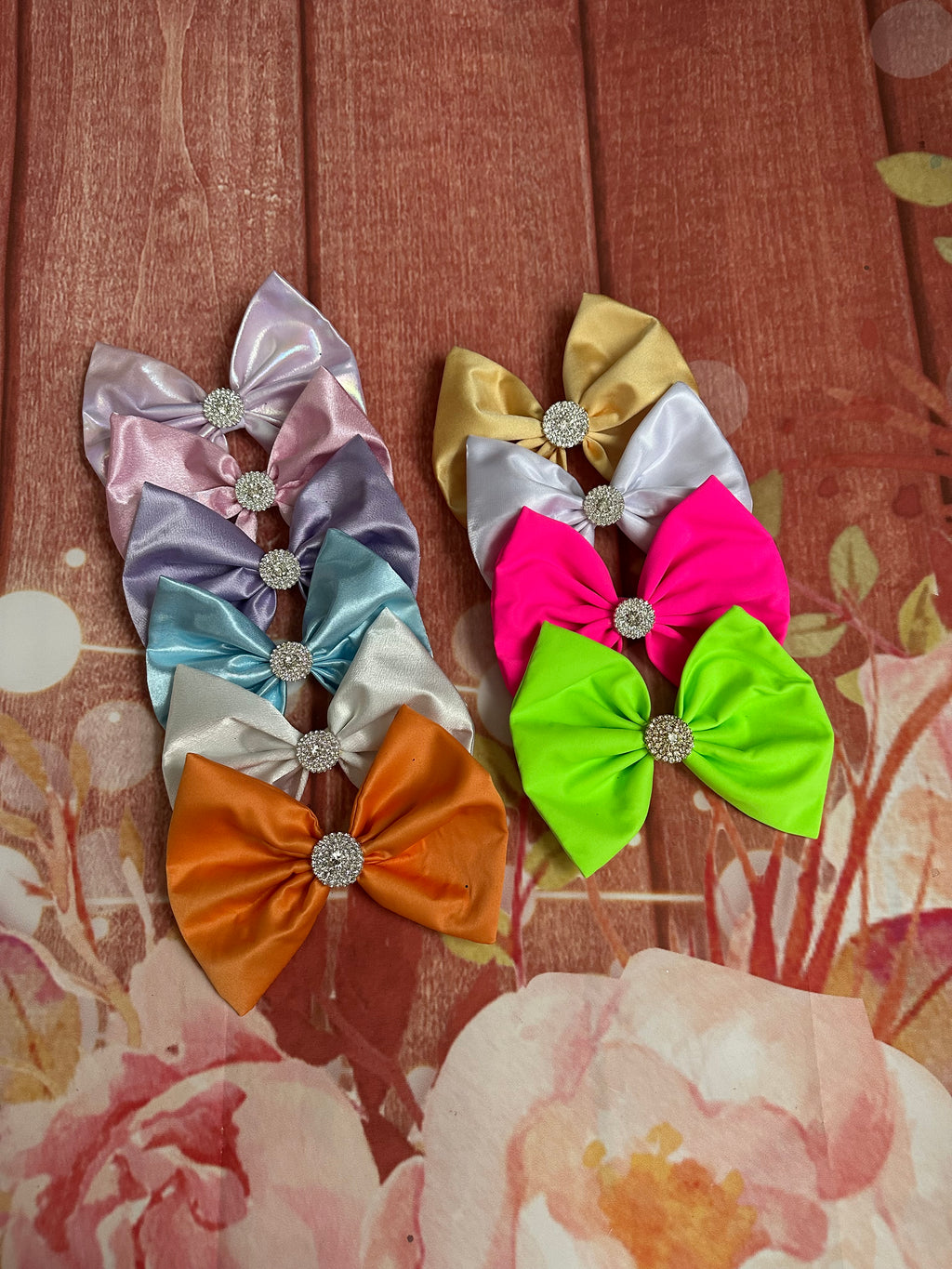 5 inch Solid color hair bow