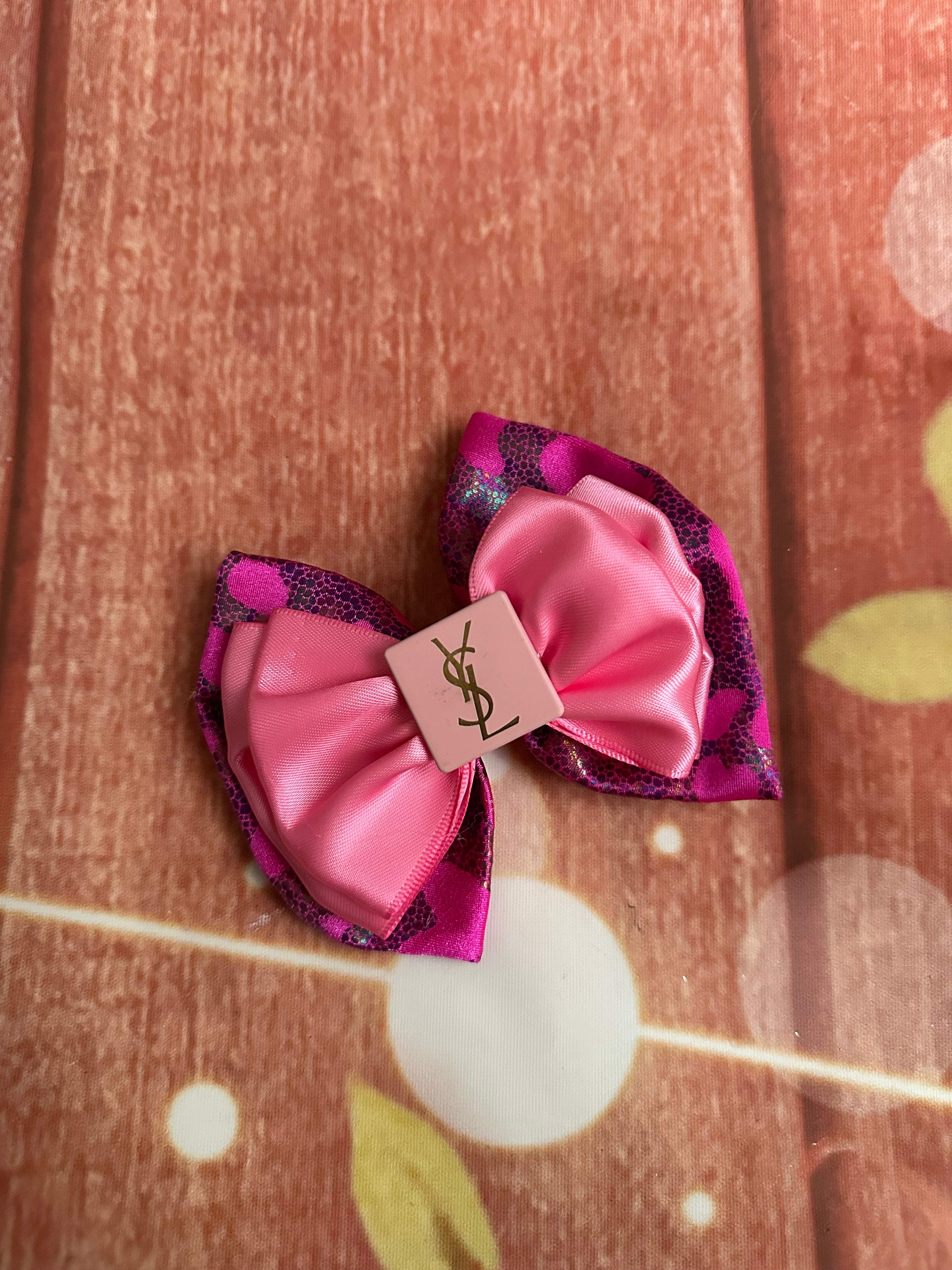 Ysl xl piggy hair clips