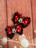 Minnie Mouse piggy size clip