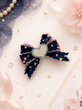 Denim piggy clip
