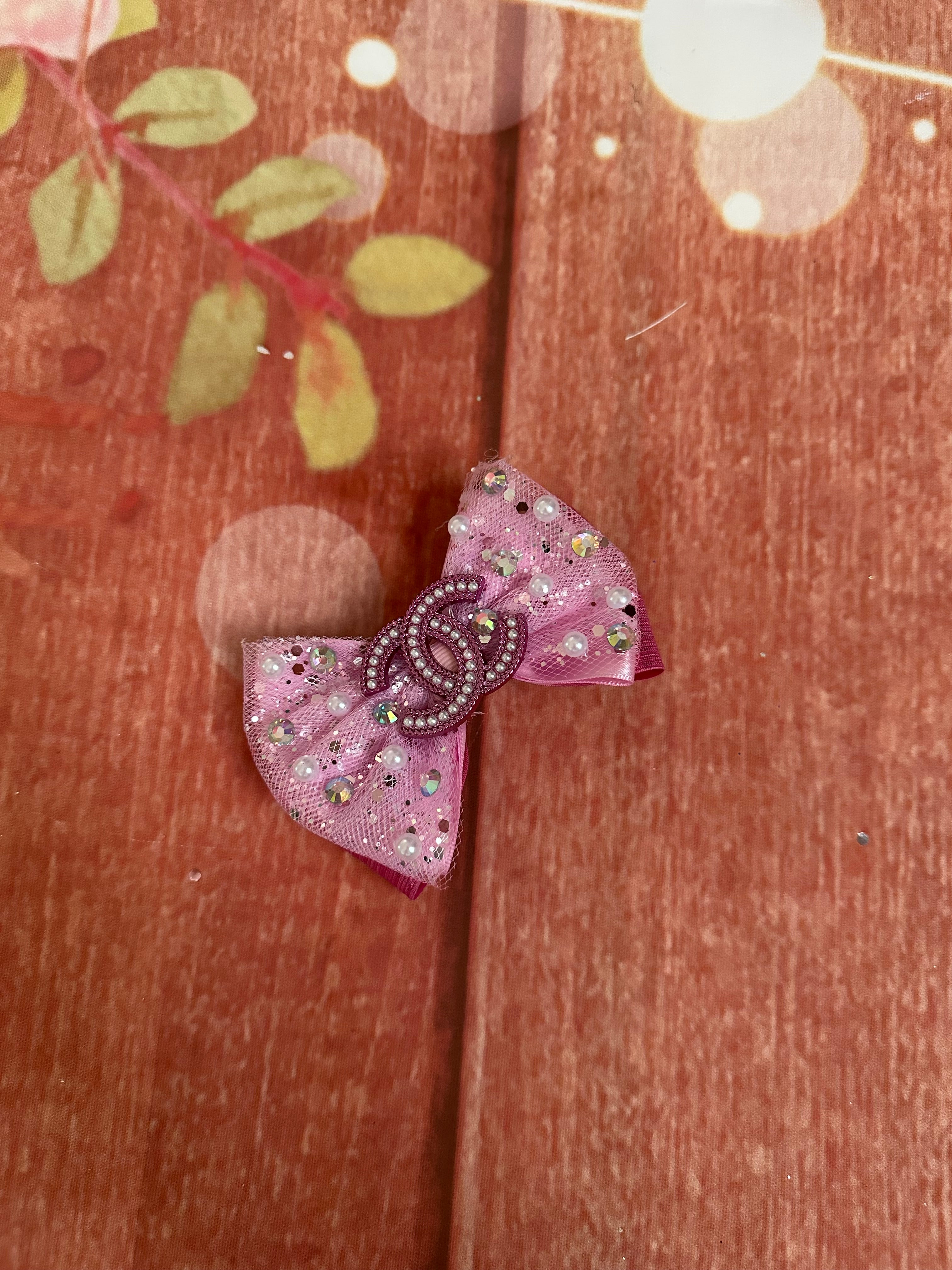 Piggy size tulle bow