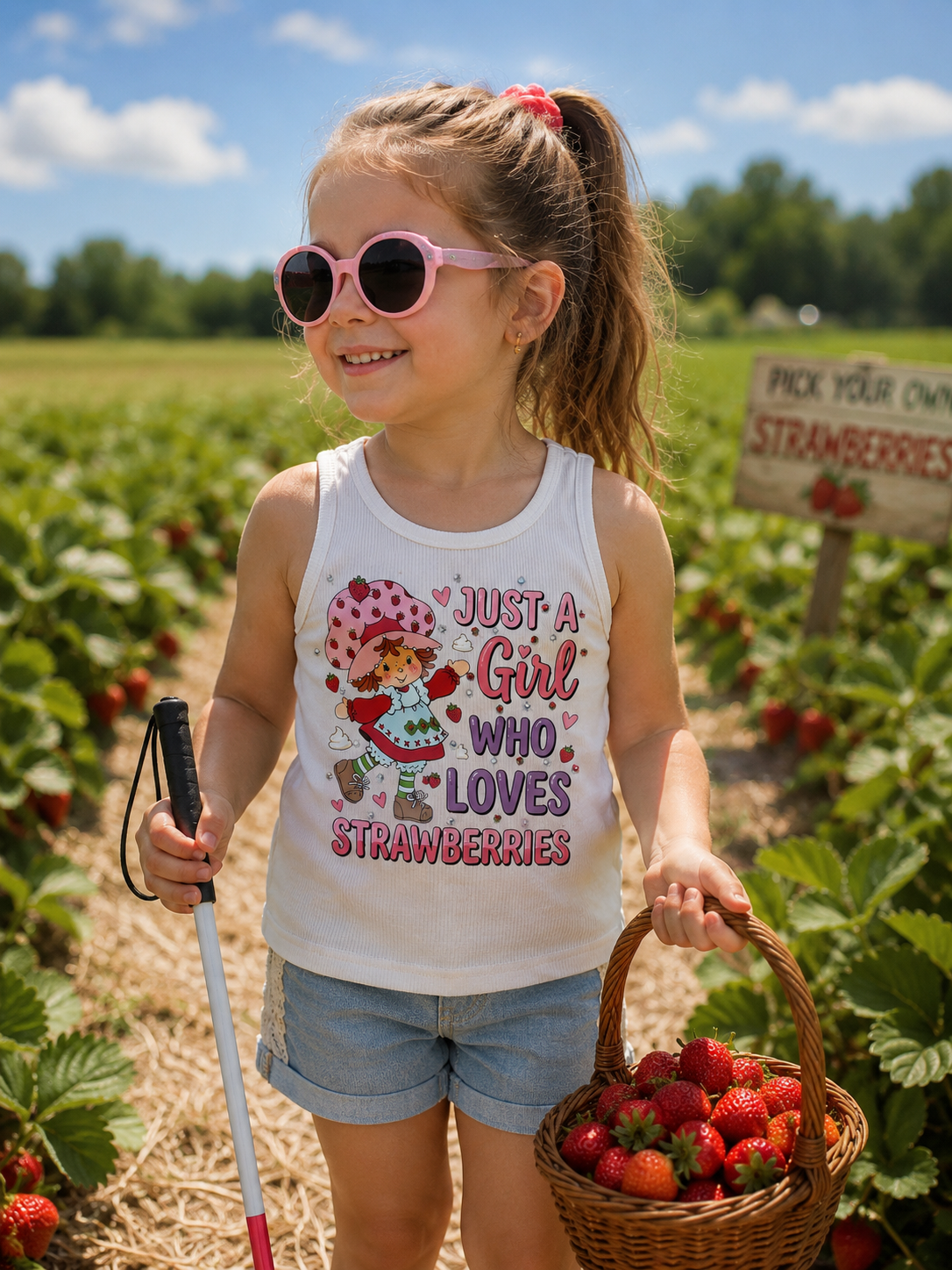 2y strawberry short set
