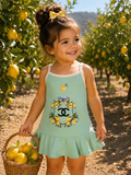 18/24 summer dress lemons