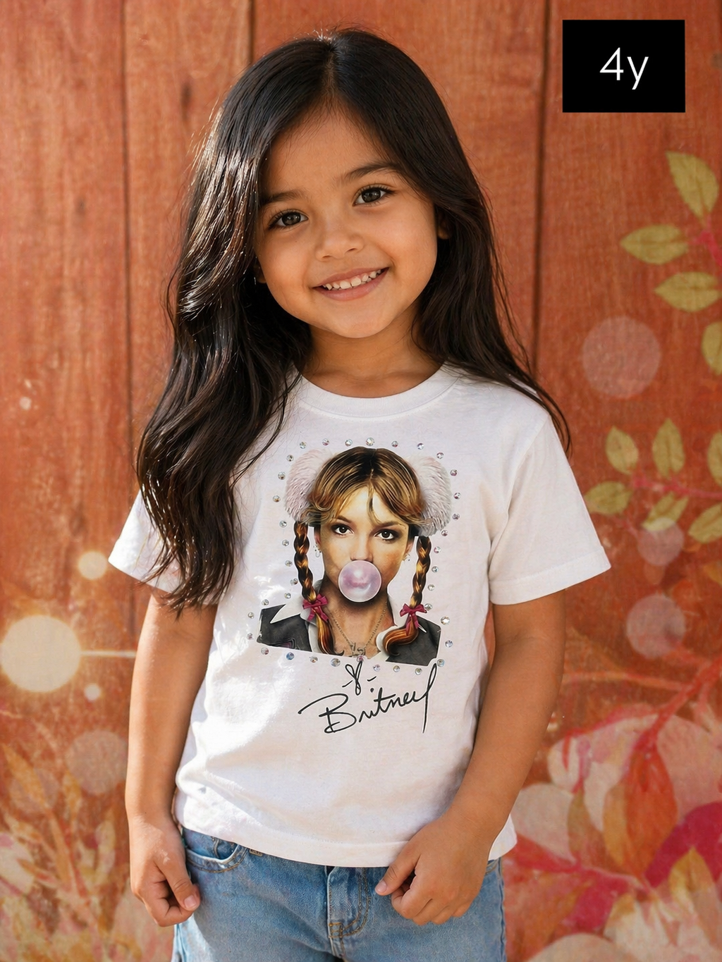 3/4 Britney Spears t shirt