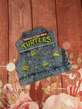 3/4 teenage mutant ninja turtles denim vest