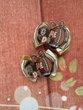Football game day bows