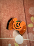 Piggy size Halloween hair bow