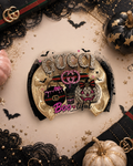 Piggy size Halloween gg inspired bow